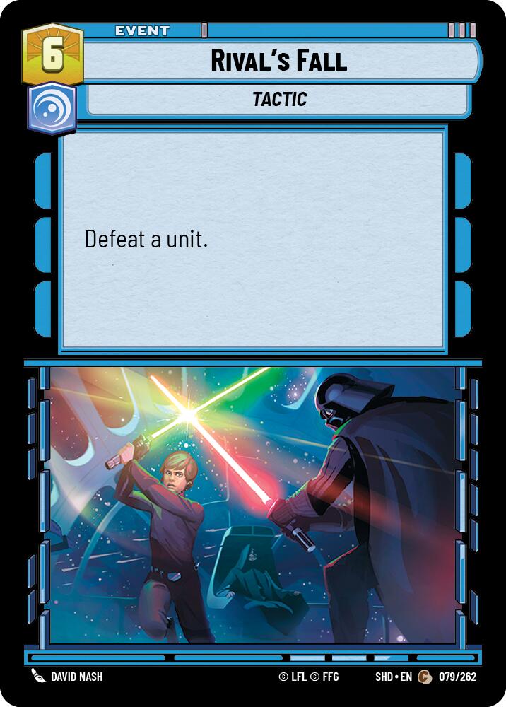 Rival's Fall (079/262) (079/262) [Shadows of the Galaxy] | Shuffle n Cut Hobbies & Games