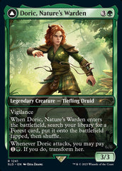 Doric, Nature's Warden // Doric, Owlbear Avenger [Secret Lair Drop Series] | Shuffle n Cut Hobbies & Games