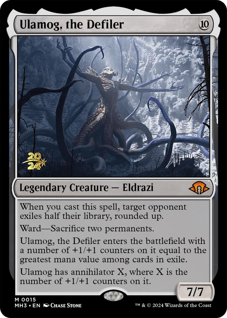 Ulamog, the Defiler [Modern Horizons 3 Prerelease Promos] | Shuffle n Cut Hobbies & Games