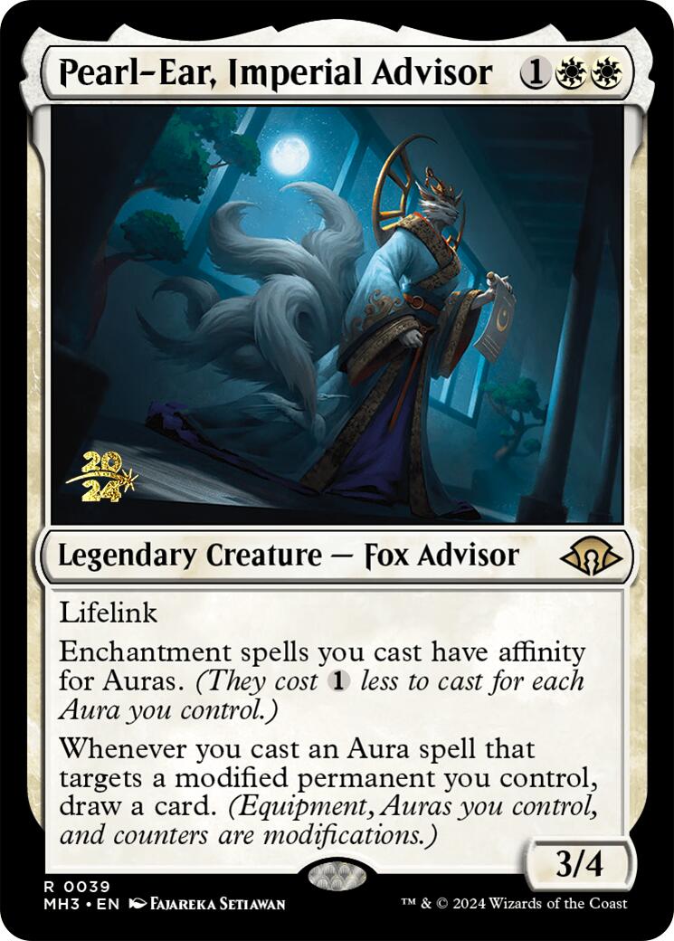 Pearl-Ear, Imperial Advisor [Modern Horizons 3 Prerelease Promos] | Shuffle n Cut Hobbies & Games