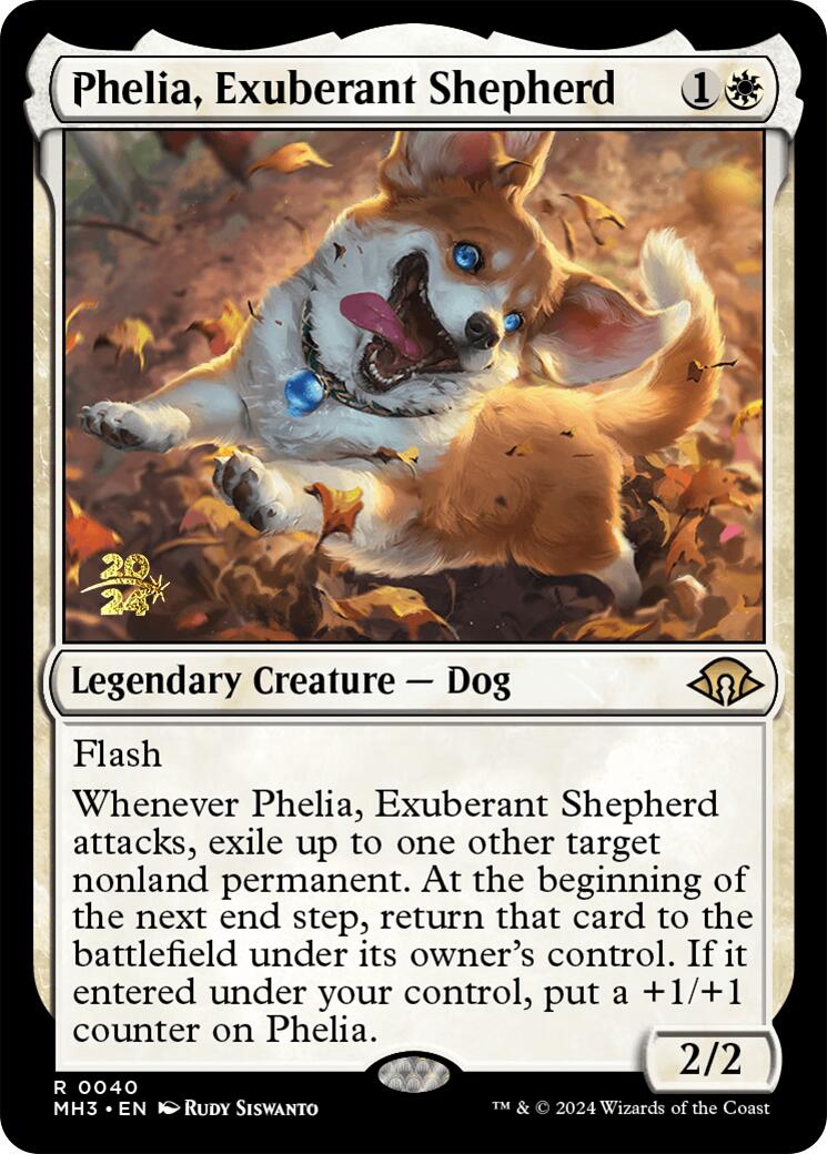 Phelia, Exuberant Shepherd [Modern Horizons 3 Prerelease Promos] | Shuffle n Cut Hobbies & Games