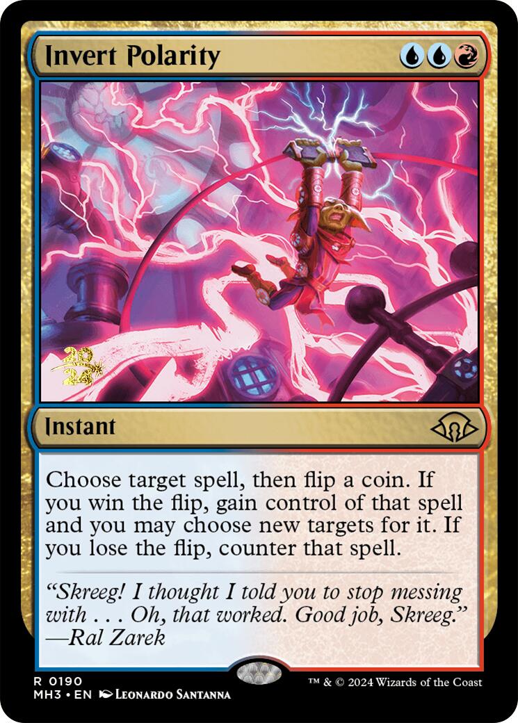Invert Polarity [Modern Horizons 3 Prerelease Promos] | Shuffle n Cut Hobbies & Games