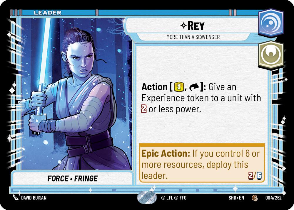 Rey - More Than a Scavenger (004/262) (004/262) [Shadows of the Galaxy] | Shuffle n Cut Hobbies & Games