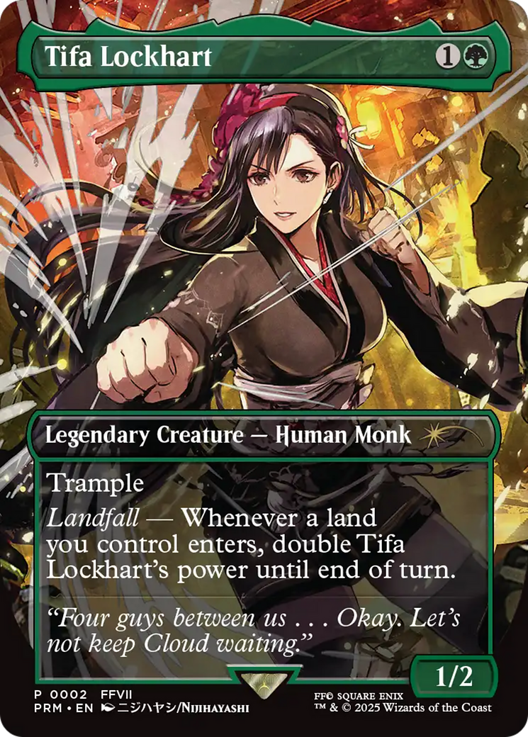 Tifa Lockhart (Borderless) [MagicFest 2025] | Shuffle n Cut Hobbies & Games