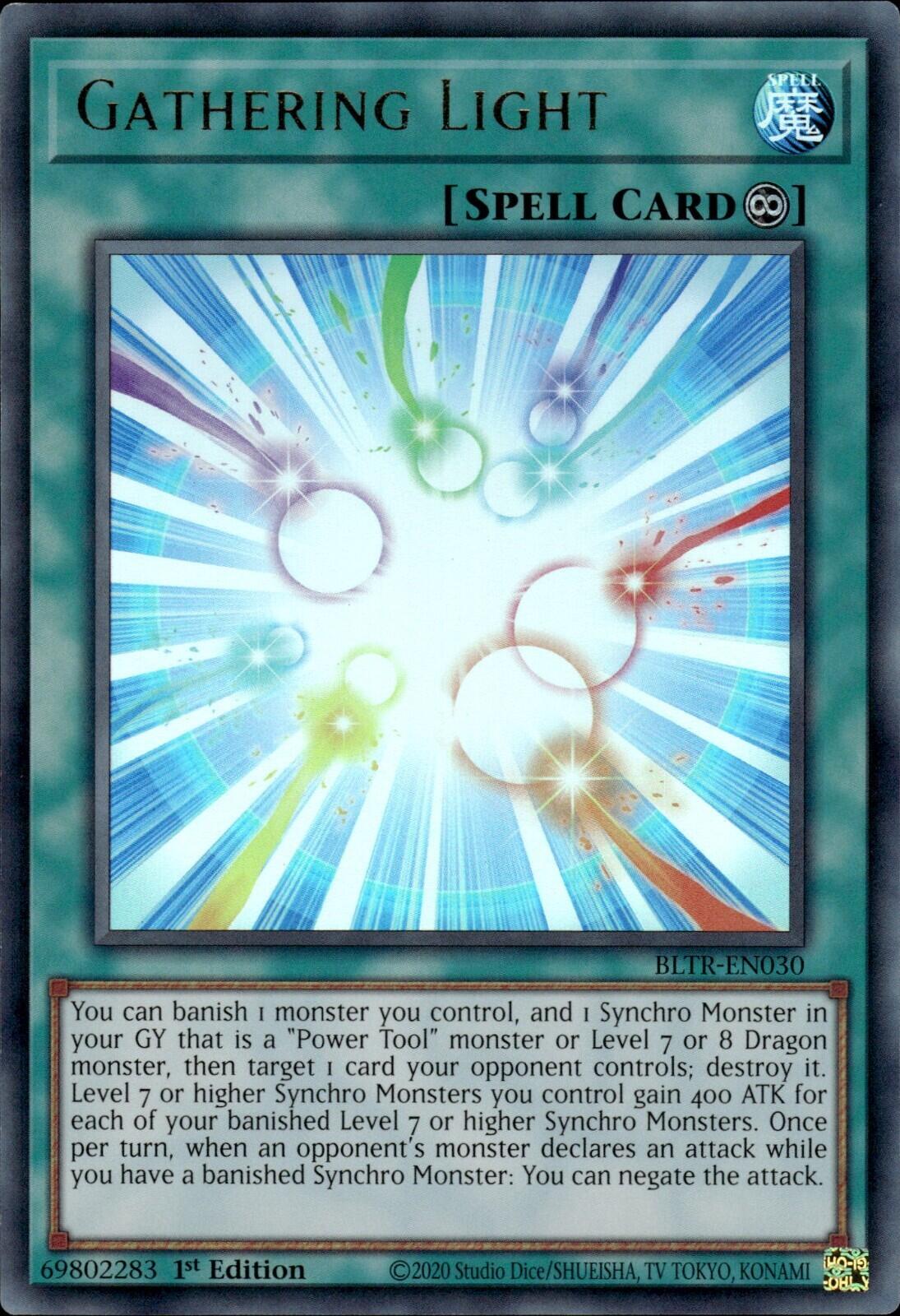 Gathering Light [BLTR-EN030] Ultra Rare | Shuffle n Cut Hobbies & Games