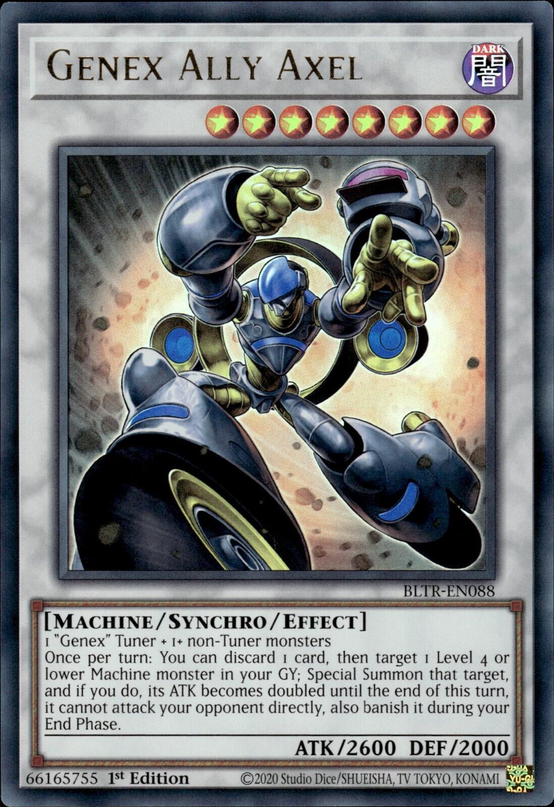 Genex Ally Axel [BLTR-EN088] Ultra Rare | Shuffle n Cut Hobbies & Games