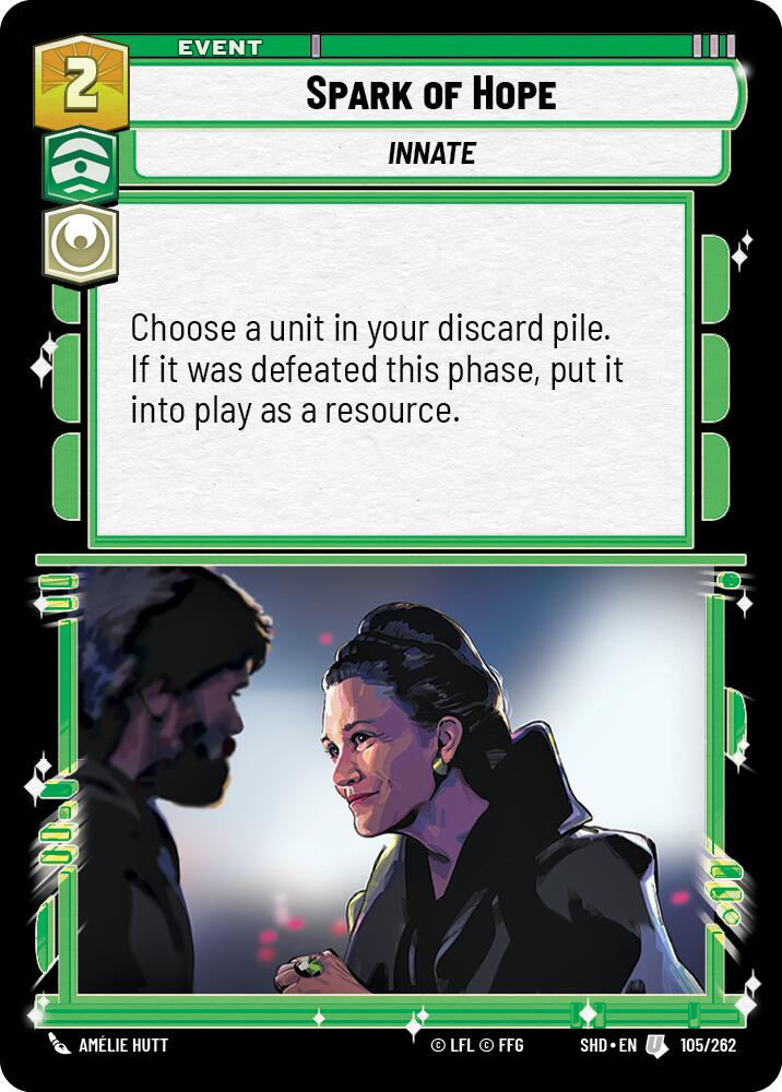 Spark of Hope (105/262) (105/262) [Shadows of the Galaxy] | Shuffle n Cut Hobbies & Games