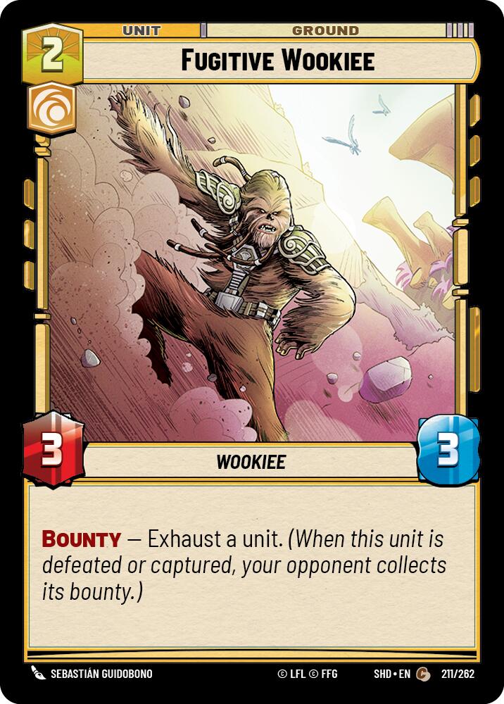 Fugitive Wookiee (211/262) (211/262) [Shadows of the Galaxy] | Shuffle n Cut Hobbies & Games