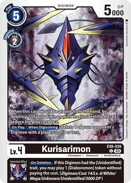 Kurisarimon [EX6-039] [Infernal Ascension] | Shuffle n Cut Hobbies & Games