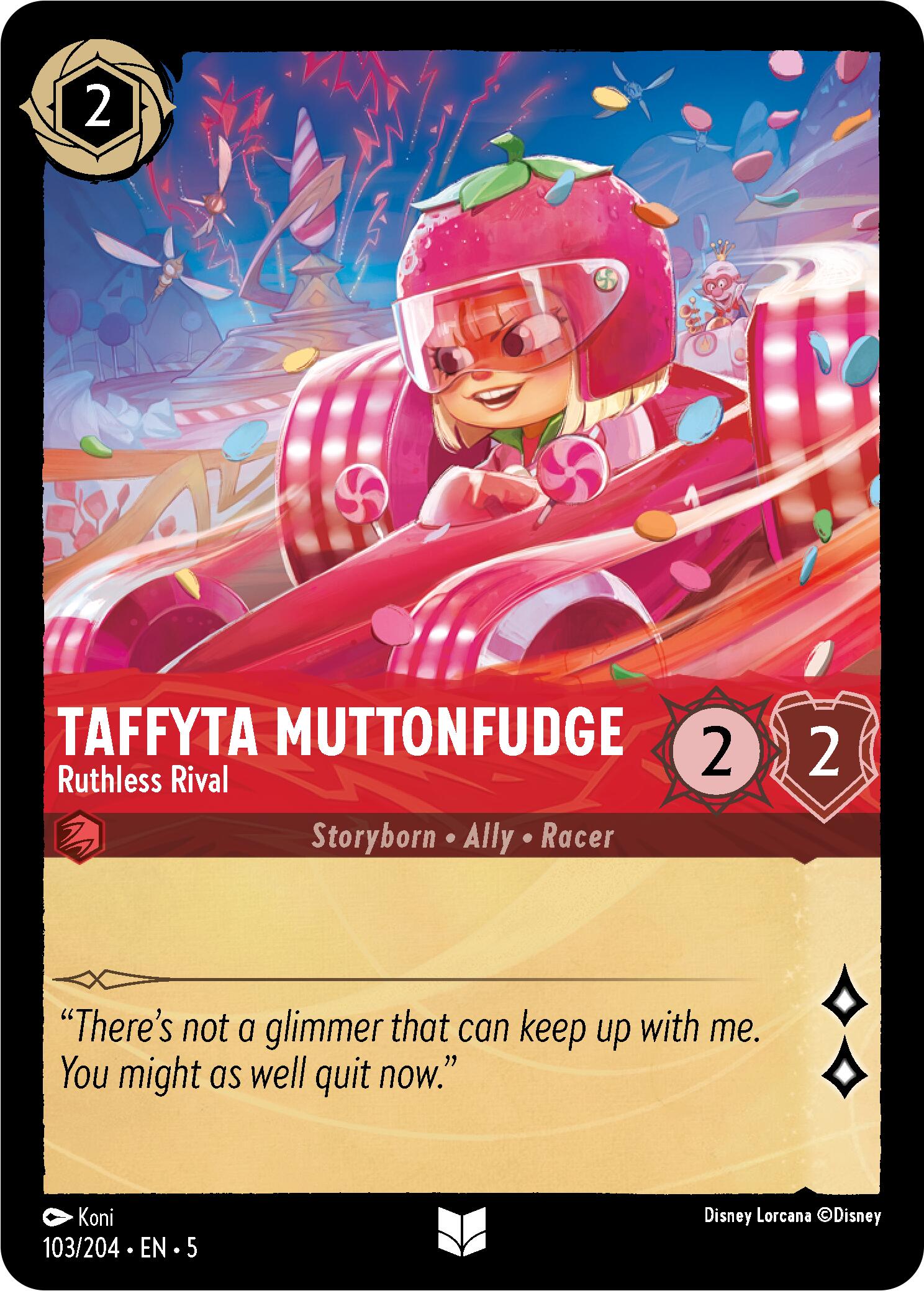 Taffyta Muttonfudge - Ruthless Rival (103/204) [Shimmering Skies] | Shuffle n Cut Hobbies & Games