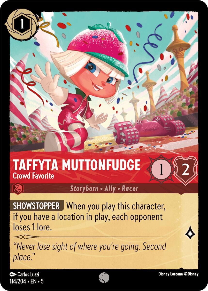 Taffyta Muttonfudge - Crowd Favorite (114/204) [Shimmering Skies] | Shuffle n Cut Hobbies & Games