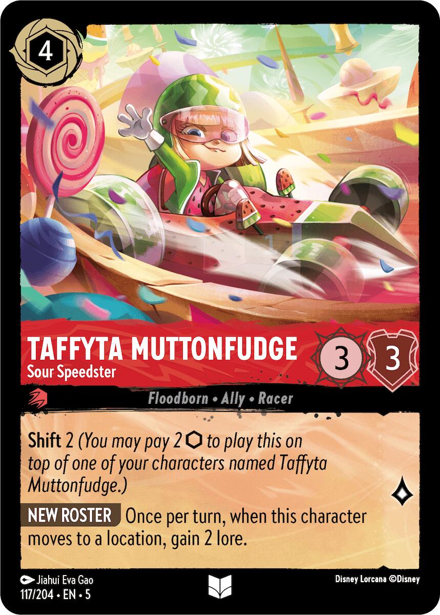Taffyta Muttonfudge - Sour Speedster (117/204) [Shimmering Skies] | Shuffle n Cut Hobbies & Games
