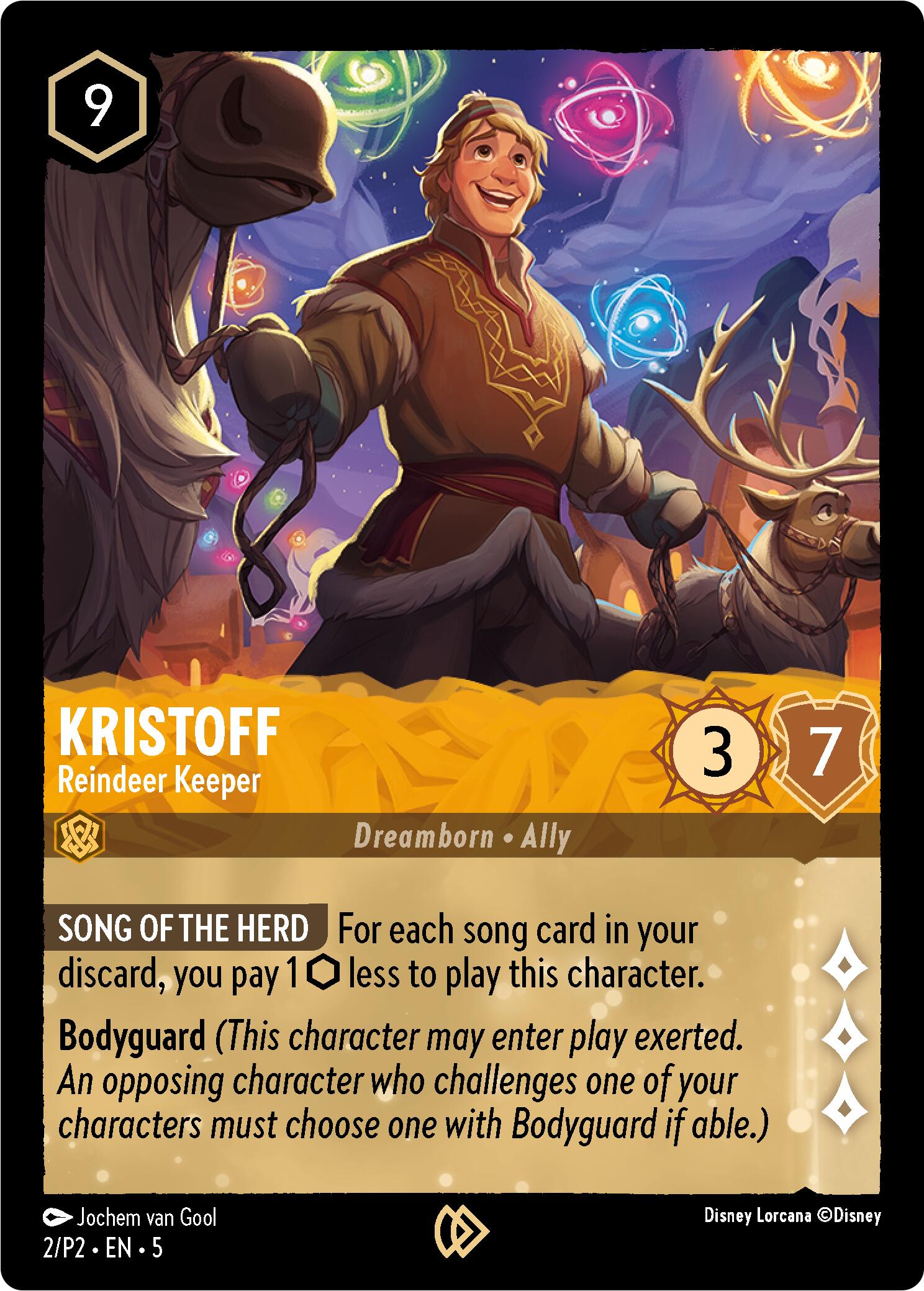 Kristoff - Reindeer Keeper (2) [Promo Cards] | Shuffle n Cut Hobbies & Games