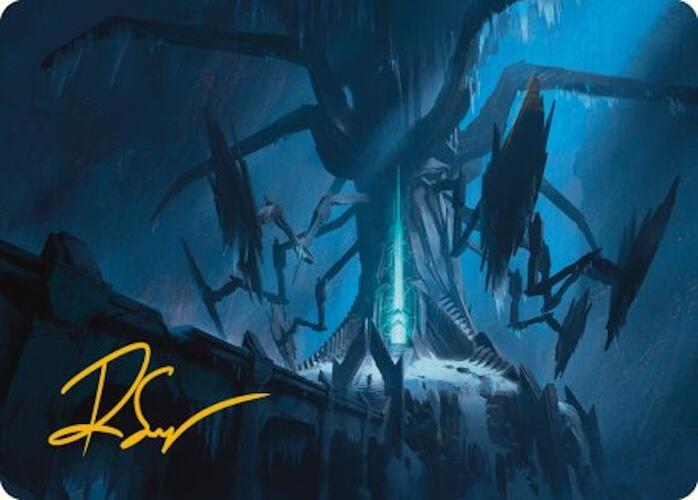 Yggdrasil, Rebirth Engine Art Card (Gold-Stamped Signature) [Assassin's Creed Art Series] | Shuffle n Cut Hobbies & Games