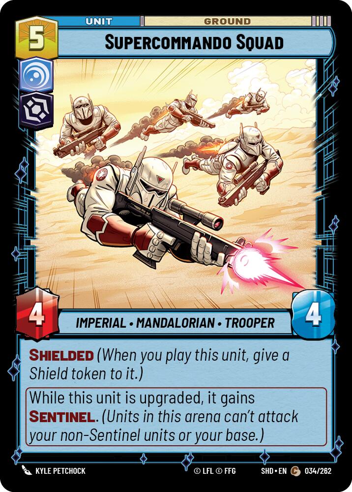 Supercommando Squad (034/262) (034/262) [Shadows of the Galaxy] | Shuffle n Cut Hobbies & Games