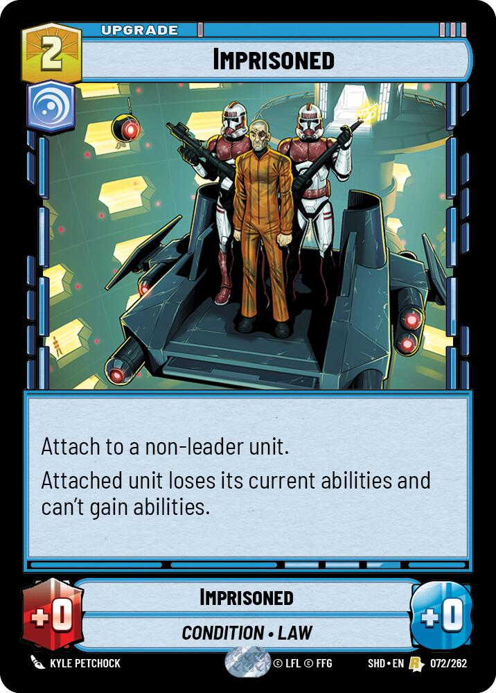 Imprisoned (072/262) (072/262) [Shadows of the Galaxy] | Shuffle n Cut Hobbies & Games