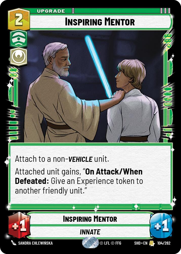 Inspiring Mentor (104/262) (104/262) [Shadows of the Galaxy] | Shuffle n Cut Hobbies & Games