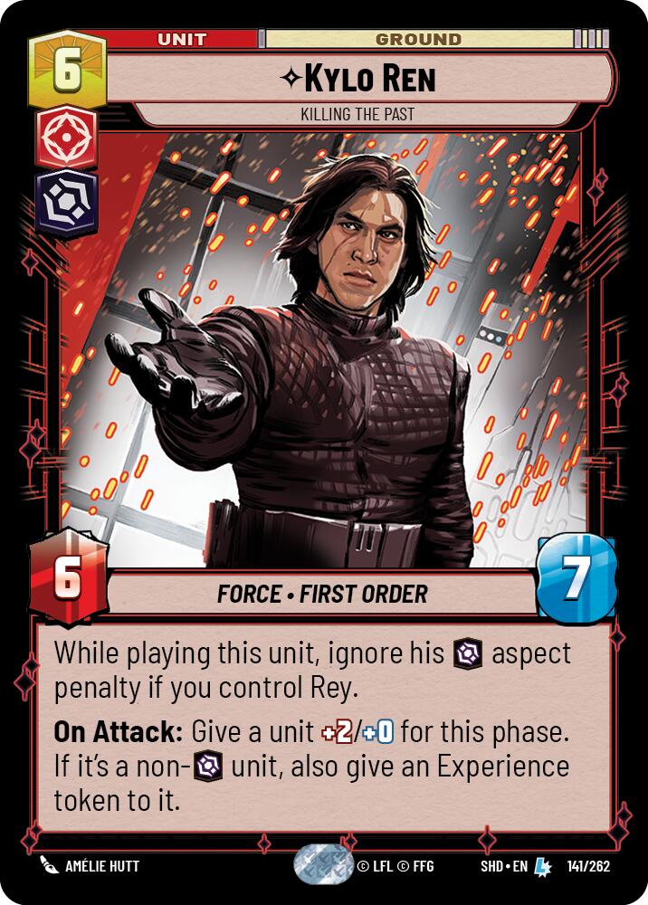 Kylo Ren - Killing the Past (141/262) (141/262) [Shadows of the Galaxy] | Shuffle n Cut Hobbies & Games