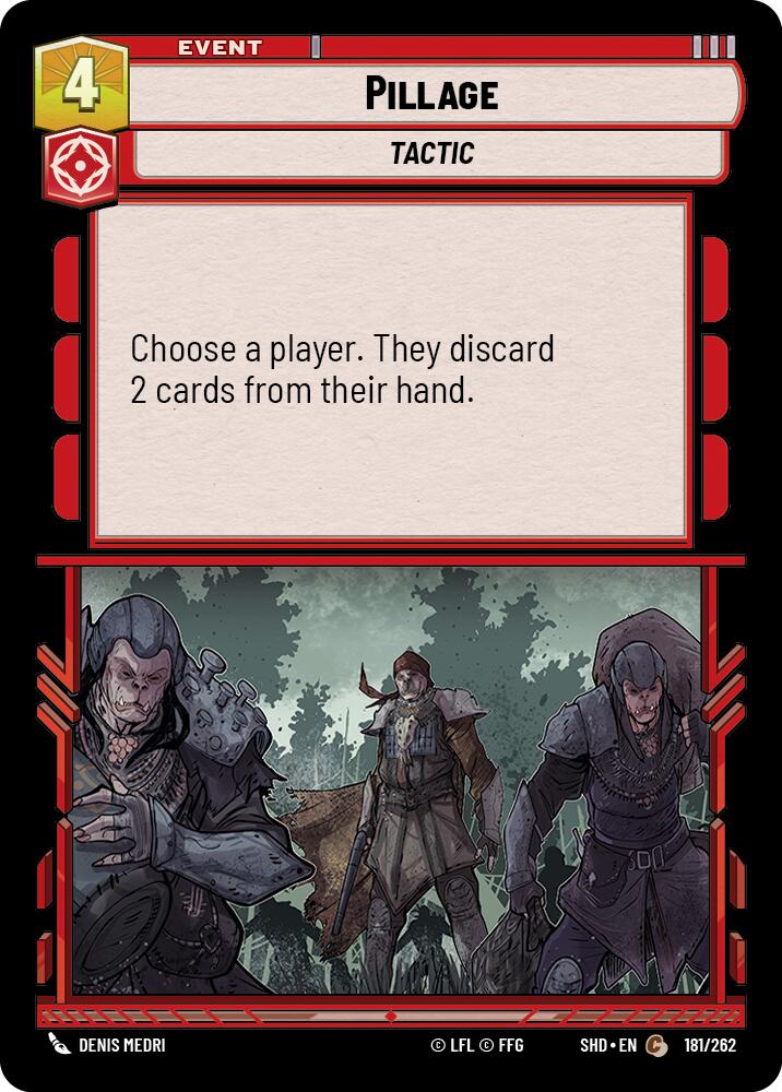 Pillage (181/262) (181/262) [Shadows of the Galaxy] | Shuffle n Cut Hobbies & Games