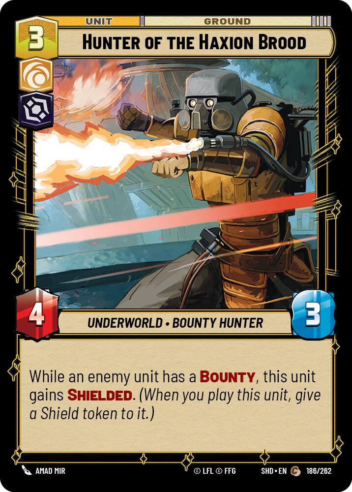 Hunter of the Haxion Brood (186/262) (186/262) [Shadows of the Galaxy] | Shuffle n Cut Hobbies & Games