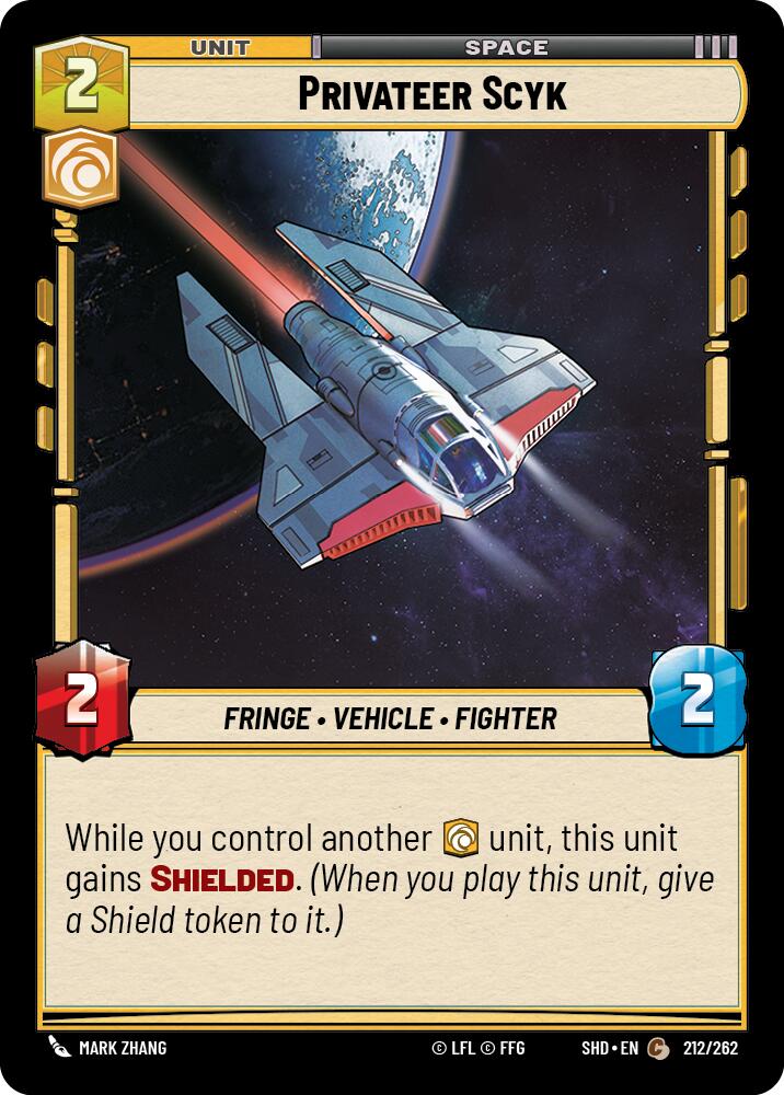 Privateer Scyk (212/262) (212/262) [Shadows of the Galaxy] | Shuffle n Cut Hobbies & Games