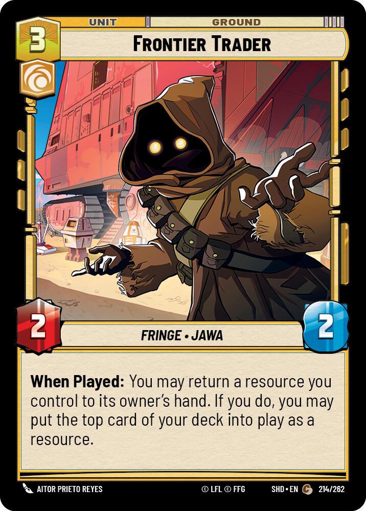 Frontier Trader (214/262) (214/262) [Shadows of the Galaxy] | Shuffle n Cut Hobbies & Games
