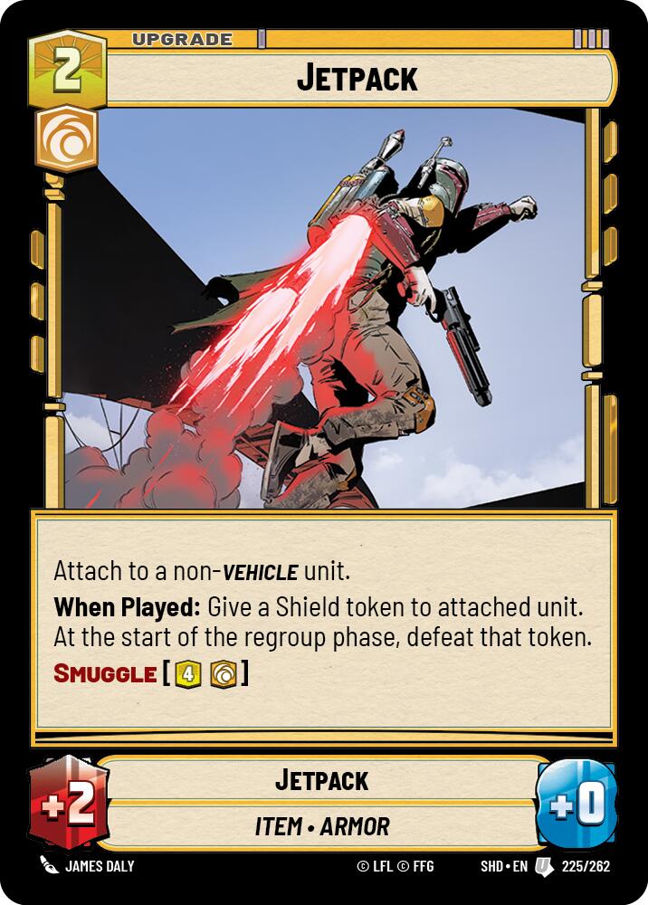 Jetpack (225/262) (225/262) [Shadows of the Galaxy] | Shuffle n Cut Hobbies & Games