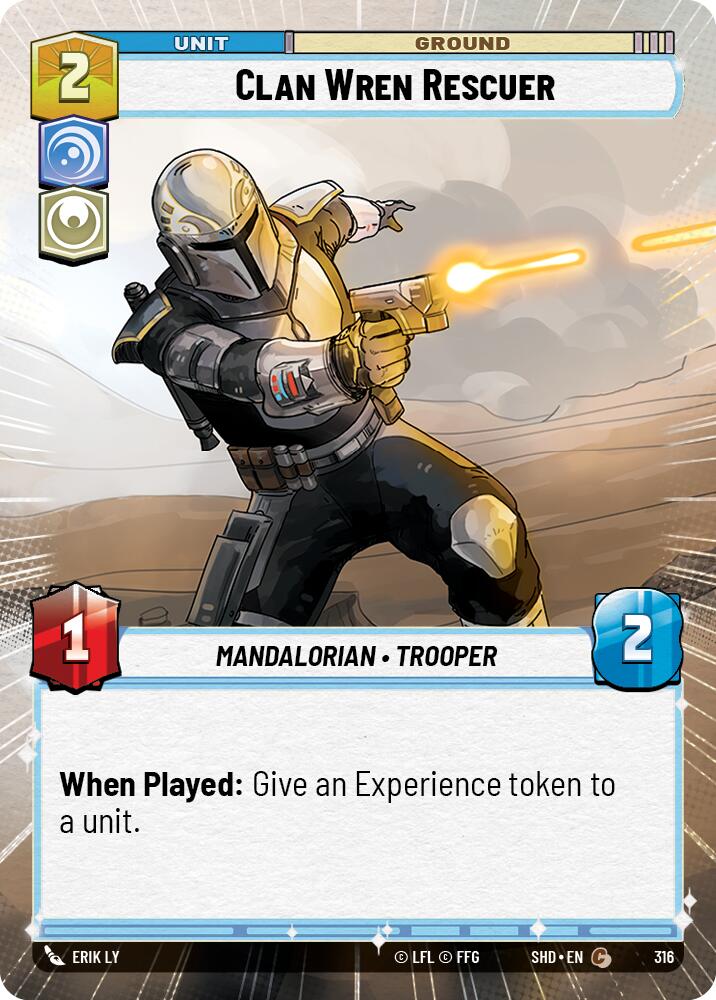 Clan Wren Rescuer (316) (Hyperspace) (316) [Shadows of the Galaxy] | Shuffle n Cut Hobbies & Games