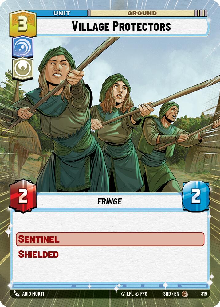 Village Protectors (319) (Hyperspace) (319) [Shadows of the Galaxy] | Shuffle n Cut Hobbies & Games