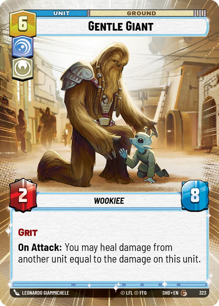 Gentle Giant (323) (Hyperspace) (323) [Shadows of the Galaxy] | Shuffle n Cut Hobbies & Games