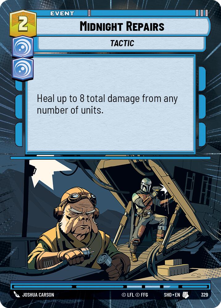 Midnight Repairs (329) (Hyperspace) (329) [Shadows of the Galaxy] | Shuffle n Cut Hobbies & Games