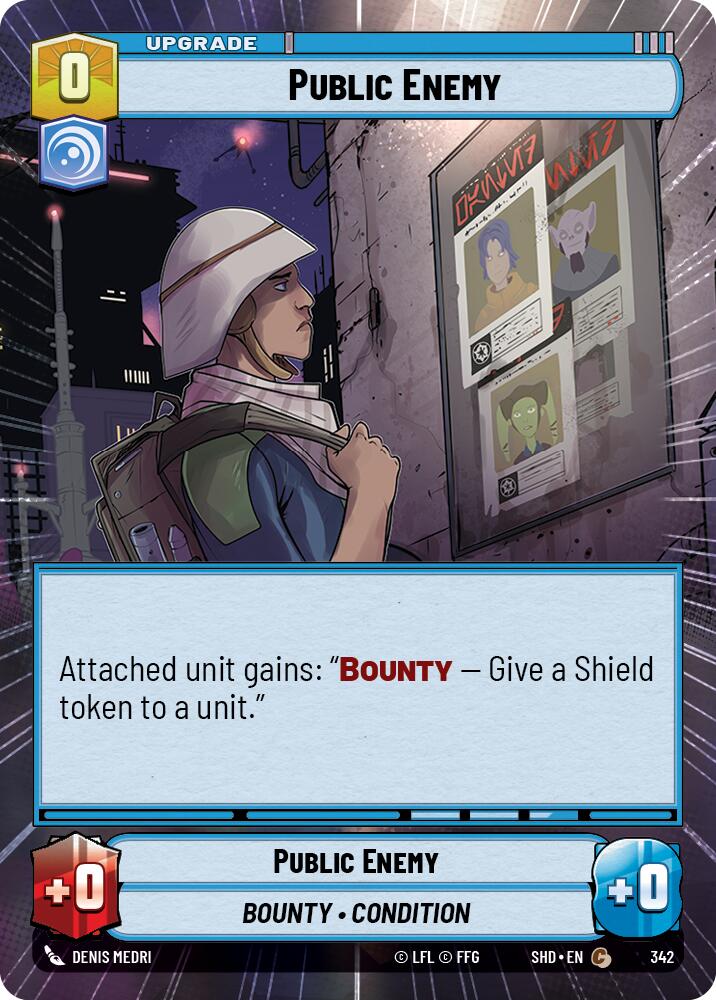 Public Enemy (342) (Hyperspace) (342) [Shadows of the Galaxy] | Shuffle n Cut Hobbies & Games