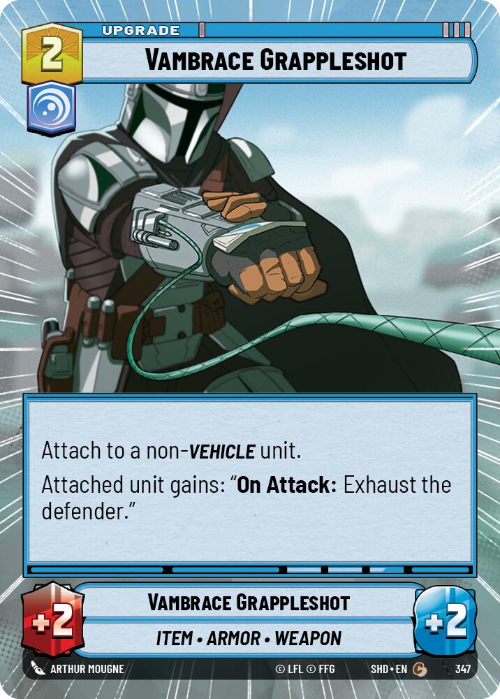 Vambrace Grappleshot (347) (Hyperspace) (347) [Shadows of the Galaxy] | Shuffle n Cut Hobbies & Games