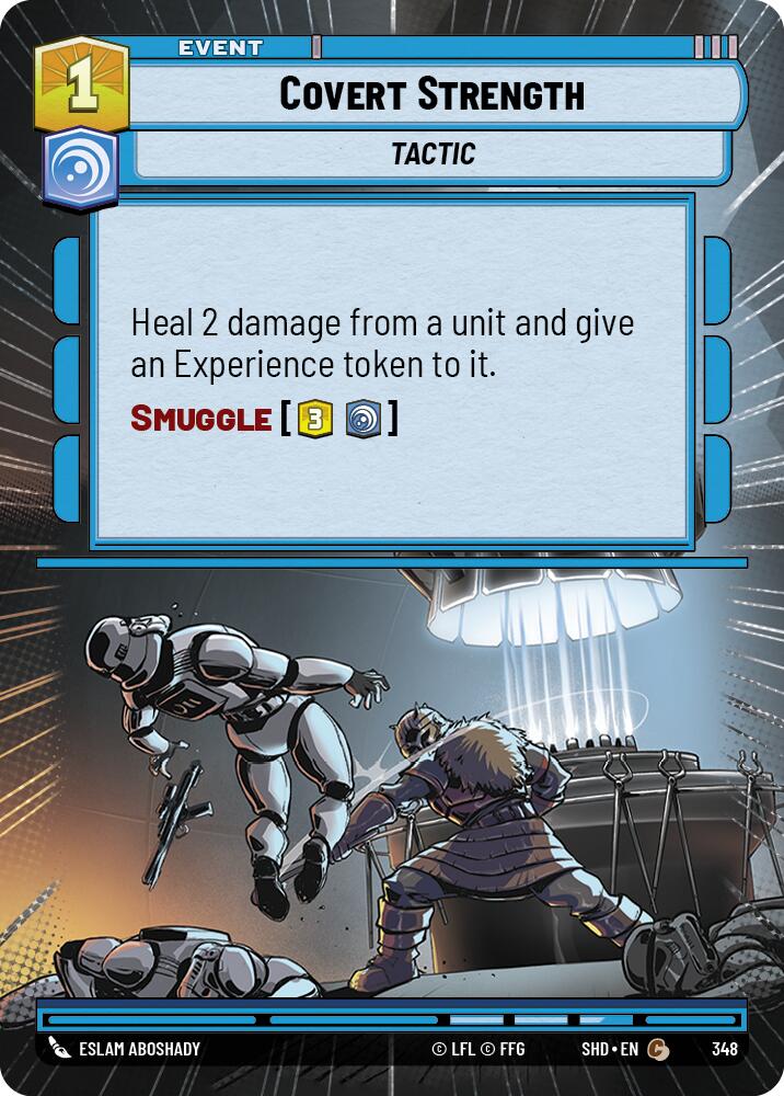 Covert Strength (348) (Hyperspace) (348) [Shadows of the Galaxy] | Shuffle n Cut Hobbies & Games