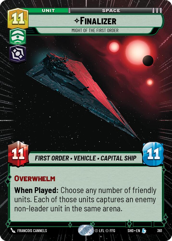 Finalizer - Might of the First Order (361) (Hyperspace) (361) [Shadows of the Galaxy] | Shuffle n Cut Hobbies & Games