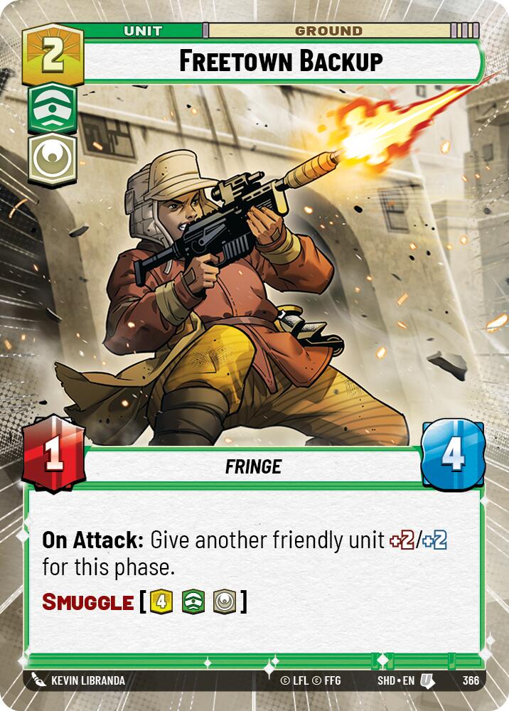 Freetown Backup (366) (Hyperspace) (366) [Shadows of the Galaxy] | Shuffle n Cut Hobbies & Games