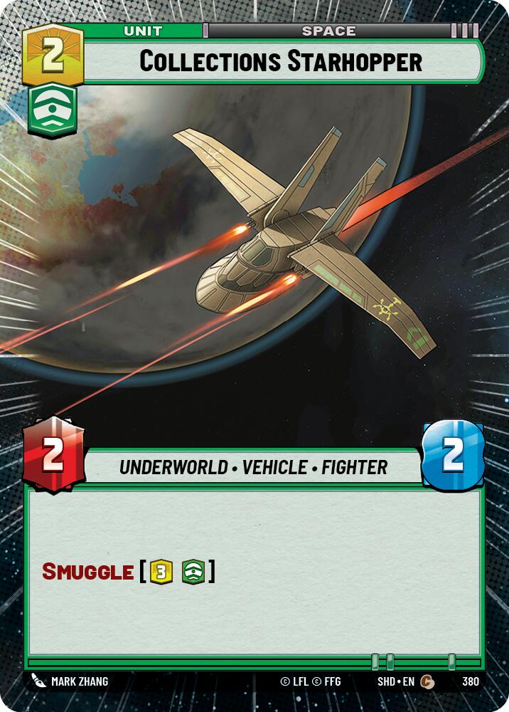 Collections Starhopper (380) (Hyperspace) (380) [Shadows of the Galaxy] | Shuffle n Cut Hobbies & Games