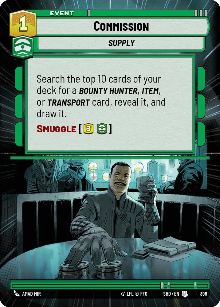 Commission (396) (Hyperspace) (396) [Shadows of the Galaxy] | Shuffle n Cut Hobbies & Games
