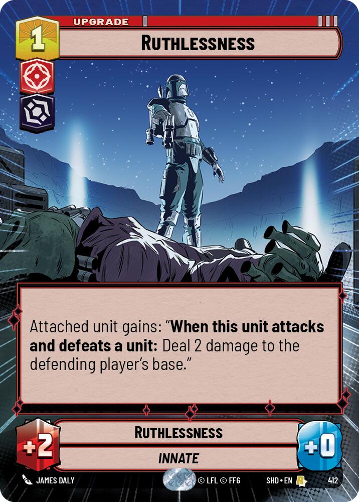 Ruthlessness (412) (Hyperspace) (412) [Shadows of the Galaxy] | Shuffle n Cut Hobbies & Games