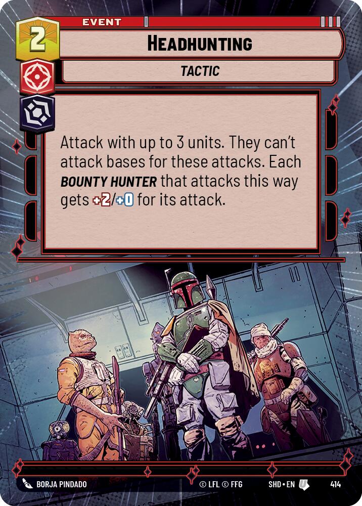 Headhunting (414) (Hyperspace) (414) [Shadows of the Galaxy] | Shuffle n Cut Hobbies & Games