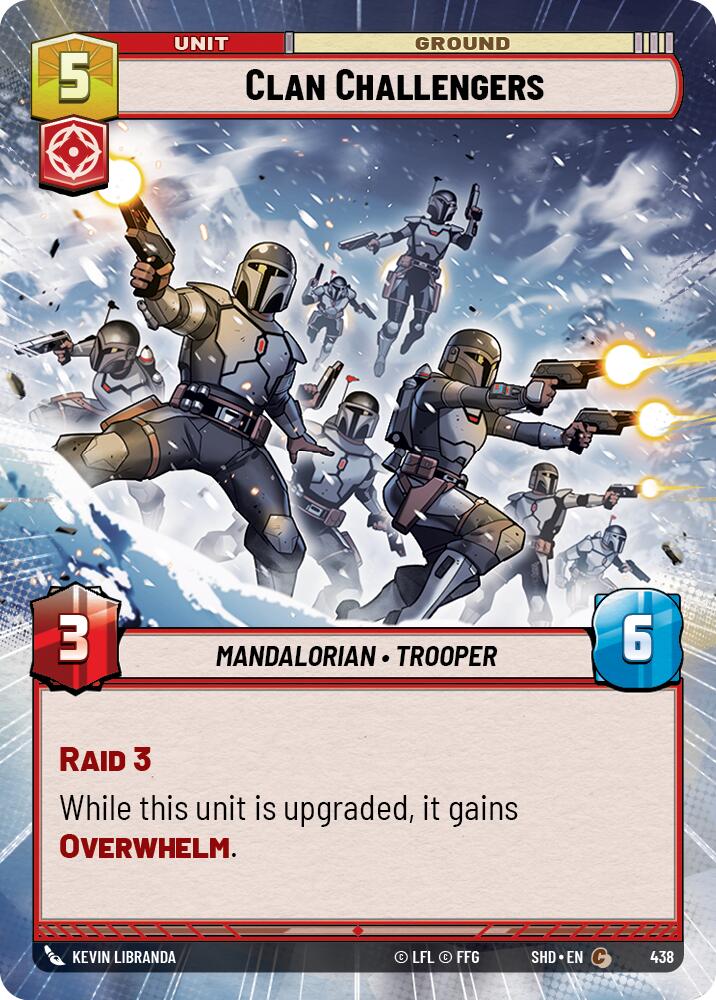 Clan Challengers (438) (Hyperspace) (438) [Shadows of the Galaxy] | Shuffle n Cut Hobbies & Games