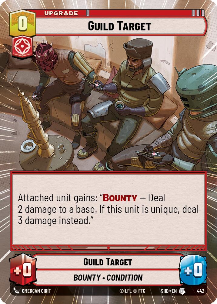 Guild Target (442) (Hyperspace) (442) [Shadows of the Galaxy] | Shuffle n Cut Hobbies & Games