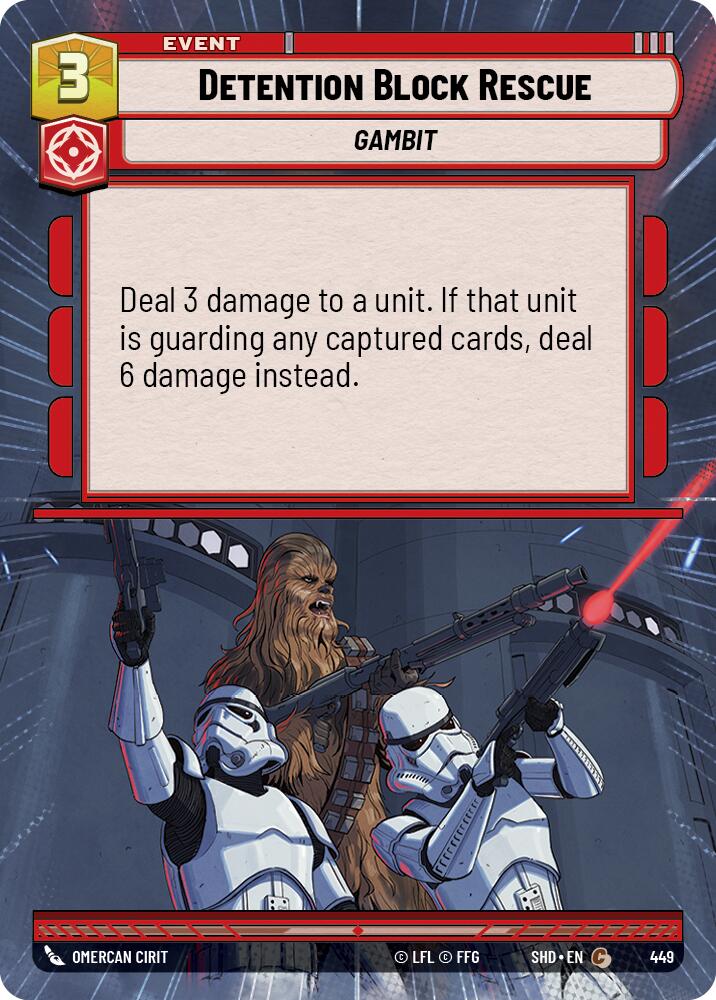 Detention Block Rescue (449) (Hyperspace) (449) [Shadows of the Galaxy] | Shuffle n Cut Hobbies & Games