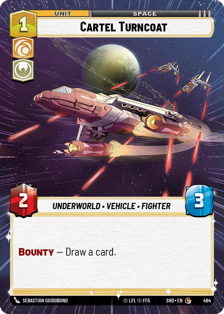 Cartel Turncoat (464) (Hyperspace) (464) [Shadows of the Galaxy] | Shuffle n Cut Hobbies & Games
