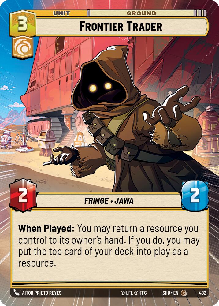Frontier Trader (482) (Hyperspace) (482) [Shadows of the Galaxy] | Shuffle n Cut Hobbies & Games