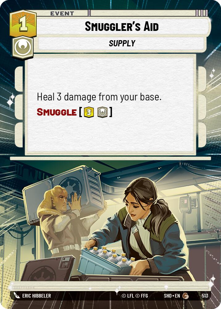 Smuggler's Aid (513) (Hyperspace) (513) [Shadows of the Galaxy] | Shuffle n Cut Hobbies & Games