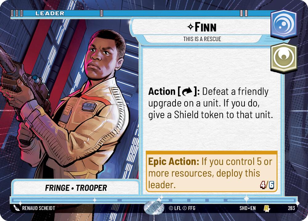 Finn - This is a Rescue (283) (Hyperspace) (283) [Shadows of the Galaxy] | Shuffle n Cut Hobbies & Games