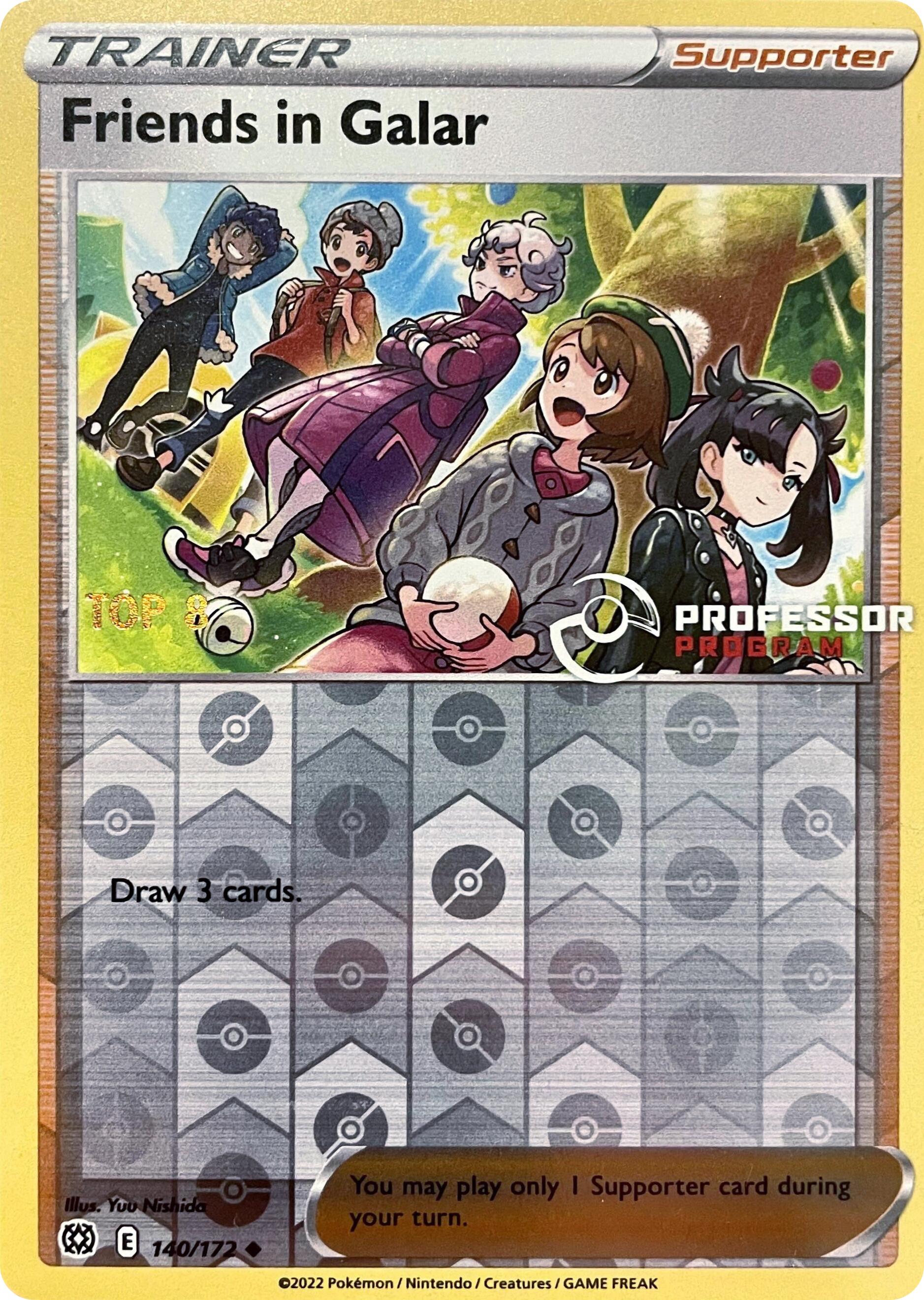 Friends in Galar (140/172) (2022) [Professor Program Promos] | Shuffle n Cut Hobbies & Games
