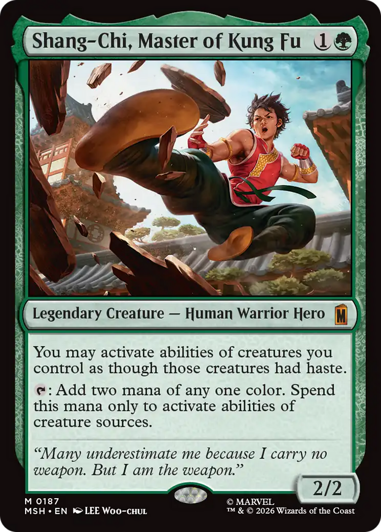 Shang-Chi, Master of Kung Fu [Marvel Super Heroes] | Shuffle n Cut Hobbies & Games