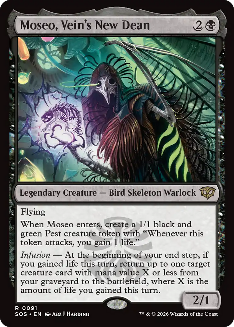 Moseo, Vein's New Dean [Secrets of Strixhaven] | Shuffle n Cut Hobbies & Games